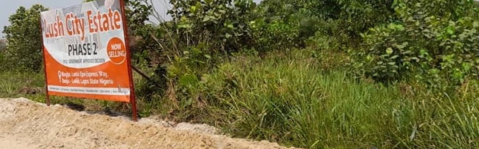 Land for sale in lagos